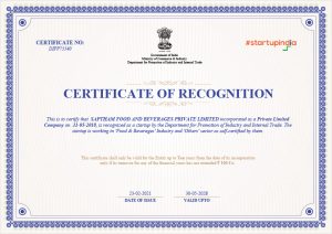Startupindia Certification