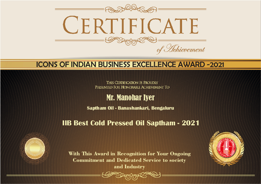 Icons of Indian Business Excellence Award